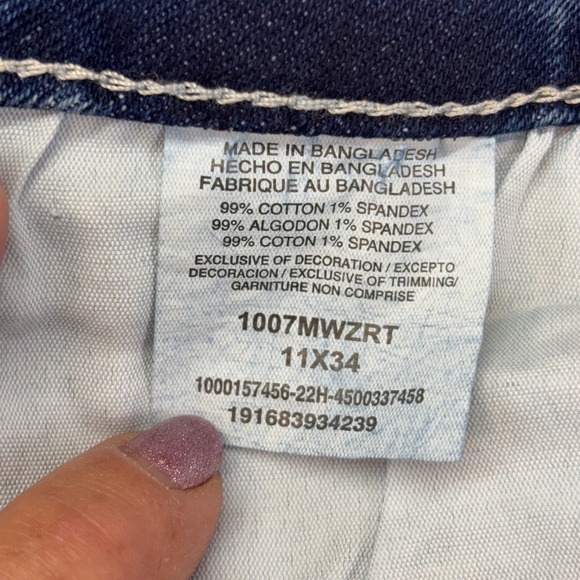 Wrangler Retro Sadie Low Rise Bootcut Jeans Blue Denim Women Size 31x34 New - Picture 9 of 13